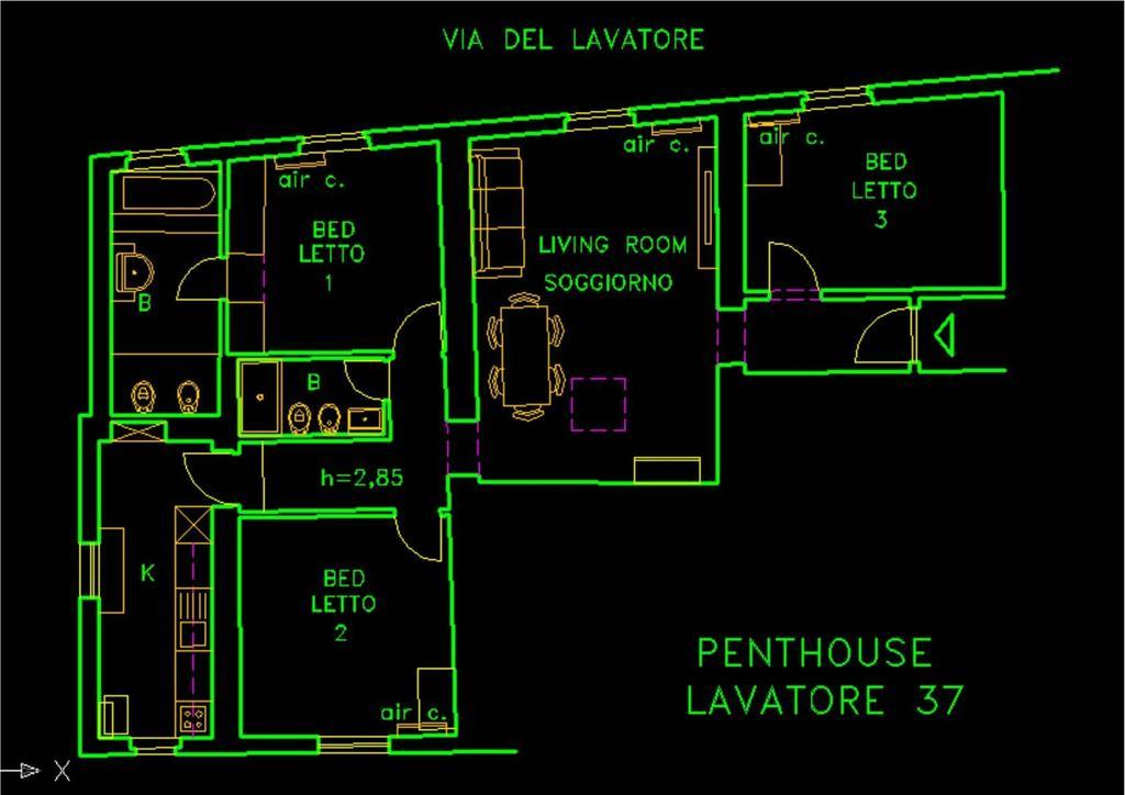 רומא Appartamento Lavatore מראה חיצוני תמונה